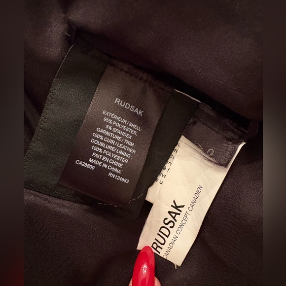 RUDSAK Black Blazer - Picture 6 of 6